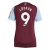Aston Villa Jhon Duran #9 Hjemmedrakt Dame 2024-25 Kortermet
